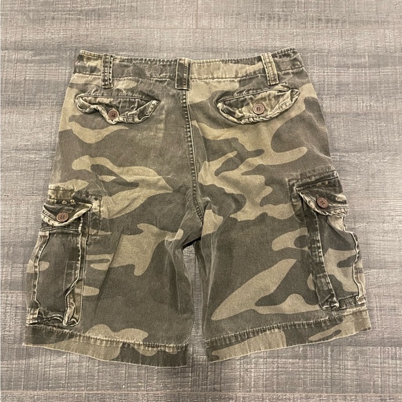 Faded Camo Bluenotes Cargo Shorts - Picture 2 of 6